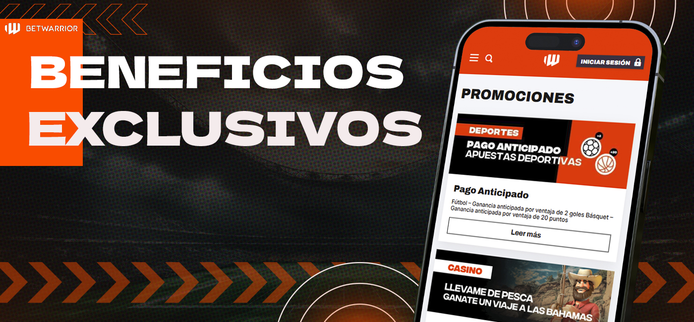 Bonificaciones para usuarios argentinos en la app de Betwarrior
