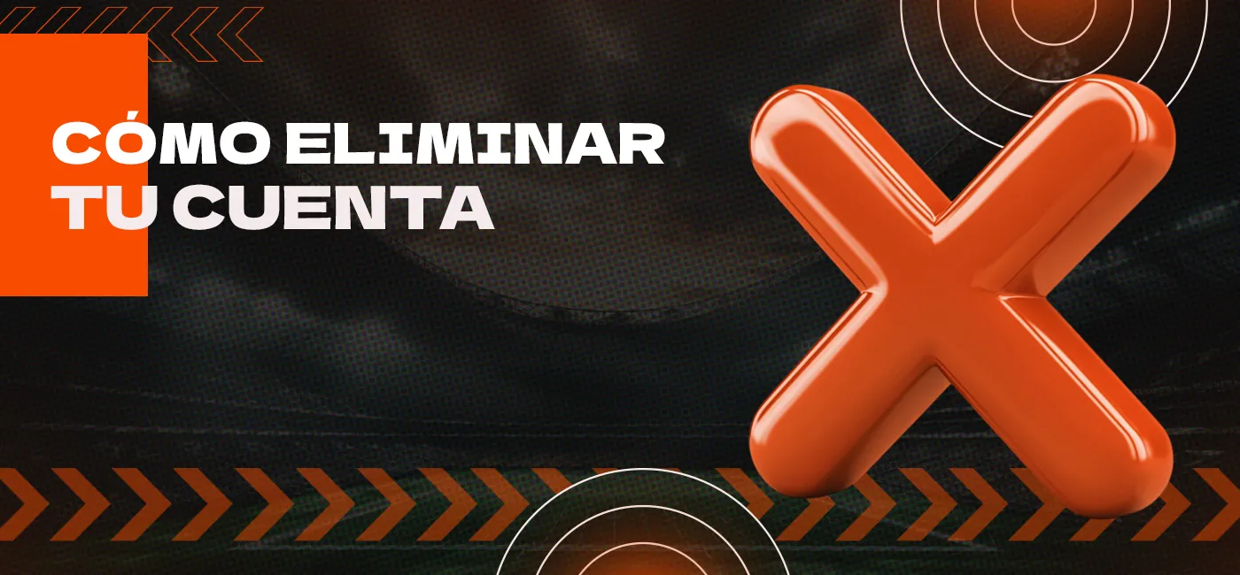 Cómo eliminar una cuenta en la plataforma Betwarrior