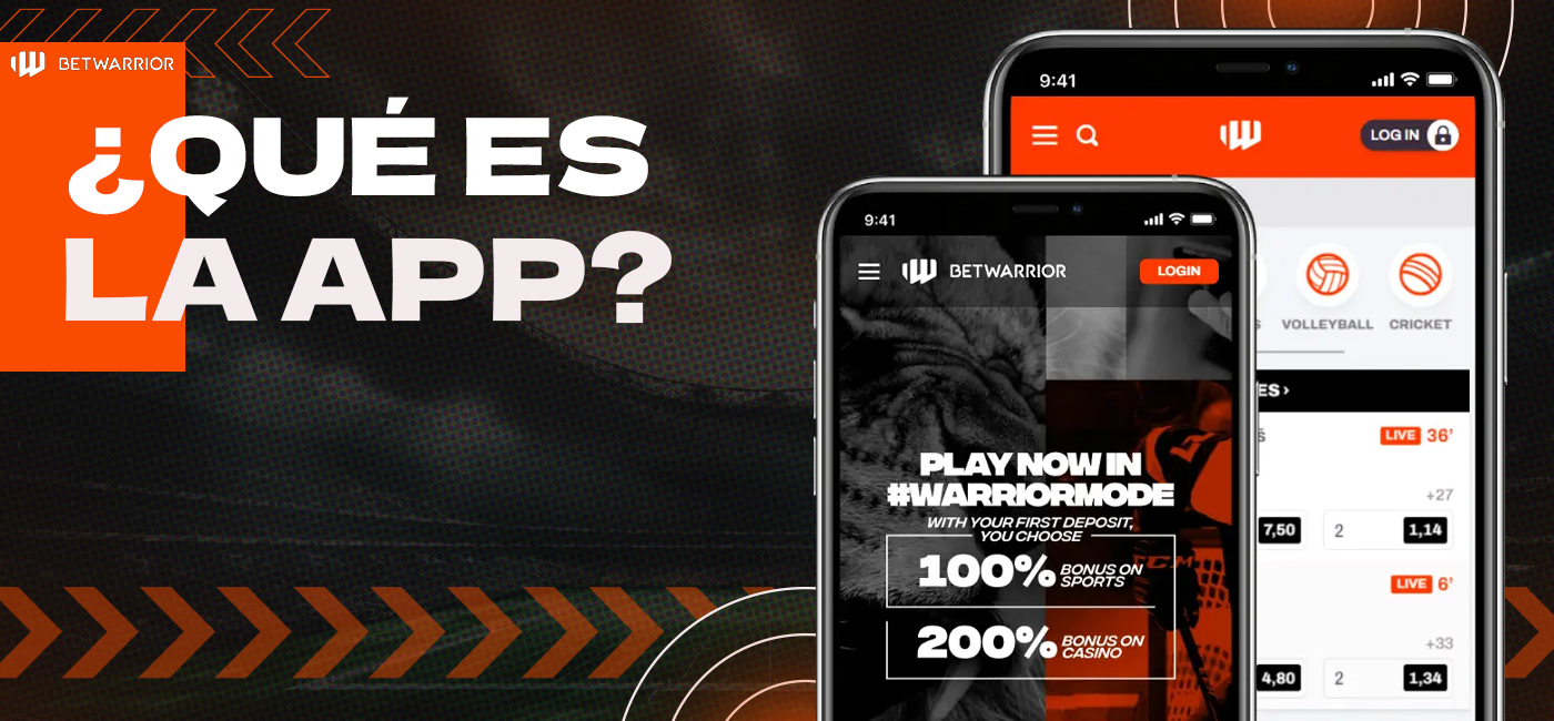 Betwarrior aplicación móvil de apuestas y casino online