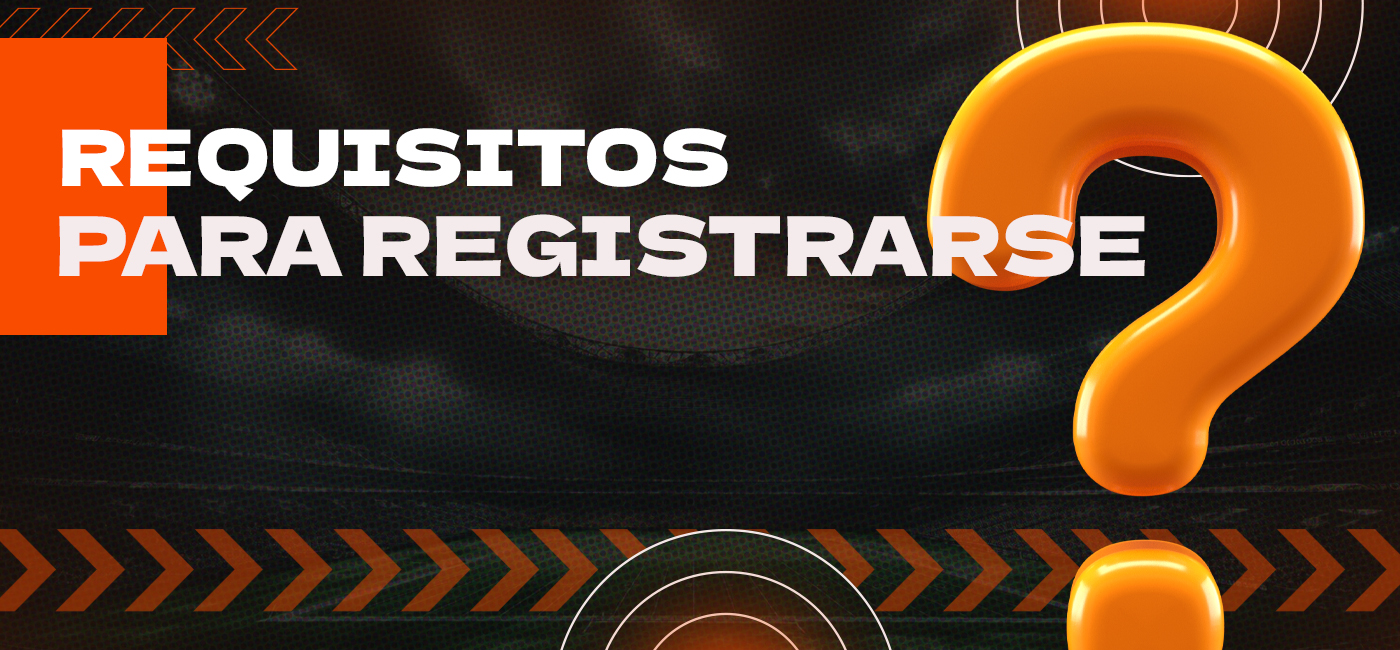 Requisitos del usuario para registrar una nueva cuenta en Betwarrior
